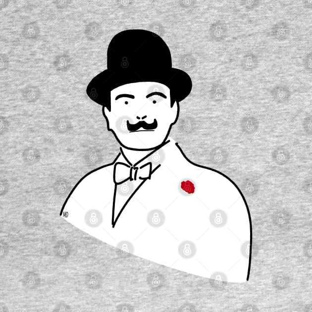 Hercule Poirot Agatha Christie by Bookishandgeeky